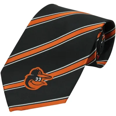 Baltimore Orioles Woven Poly Striped Tie