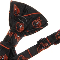 Men's Black Baltimore Orioles Oxford Bow Tie