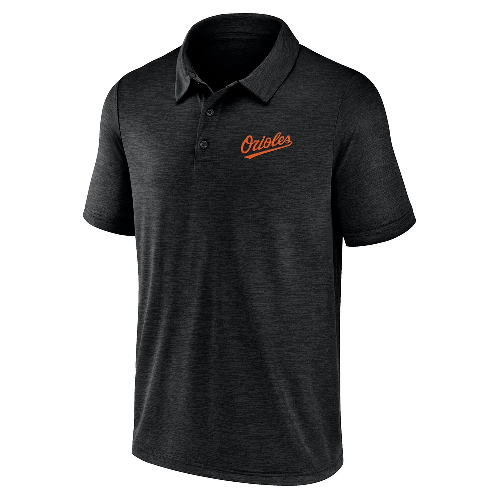 Polo noir Unstoppable des Baltimore Orioles pour homme