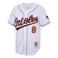 Maillot de joueur authentique pour homme Cal Ripken Jr. Baltimore Orioles Cooperstown Collection 2001 blanc