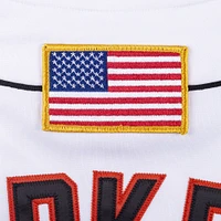 Maillot de joueur authentique pour homme Cal Ripken Jr. Baltimore Orioles Cooperstown Collection 2001 blanc