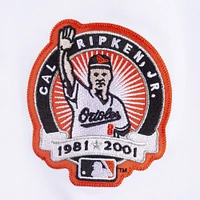 Maillot de joueur authentique pour homme Cal Ripken Jr. Baltimore Orioles Cooperstown Collection 2001 blanc