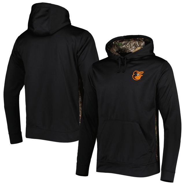 Chandail à capuchon Dunbrooke noir/camouflage Baltimore Orioles Ranger pour homme