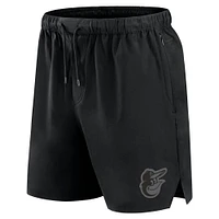 Men's Fanatics Black Baltimore Orioles Front Office Woven Shorts