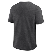Men's Fanatics Heather Charcoal Baltimore Orioles Top Notch T-Shirt
