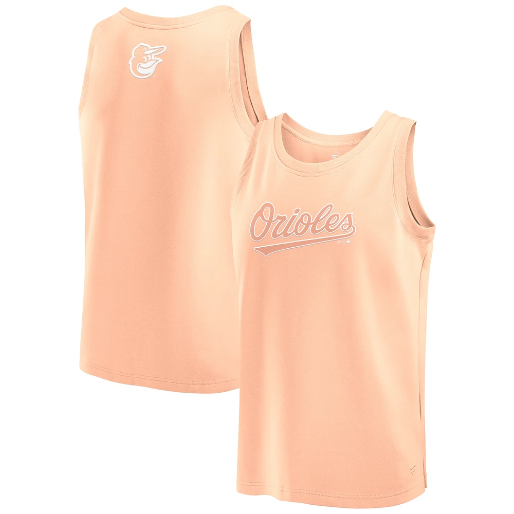 Men's Fanatics Light Pink Baltimore Orioles Elements Tank Top