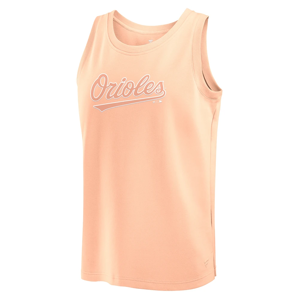 Men's Fanatics Light Pink Baltimore Orioles Elements Tank Top