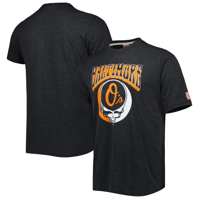 Men's Homage Gray Chicago Bears Hyper Local Tri-Blend T-Shirt Size: Small