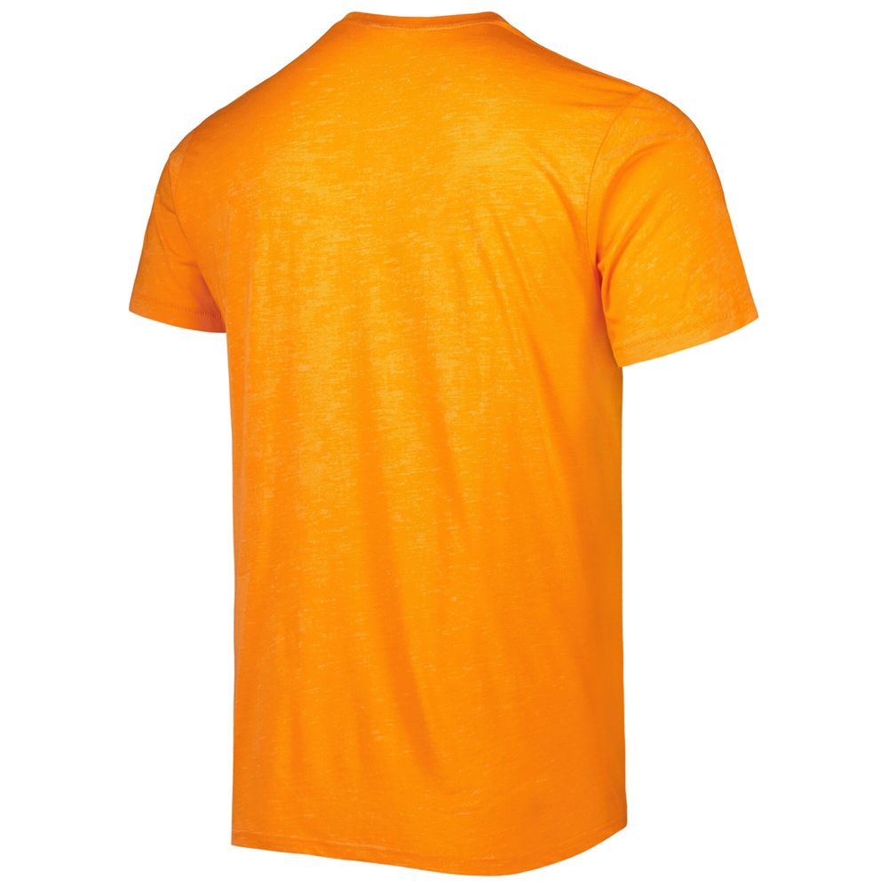 Men's Homage Orange Baltimore Orioles Hyper Local Tri-Blend T-Shirt