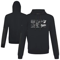 Men's Levelwear  Black Baltimore Orioles Cooperstown Collection Bombay Campaign Pullover Hoodie