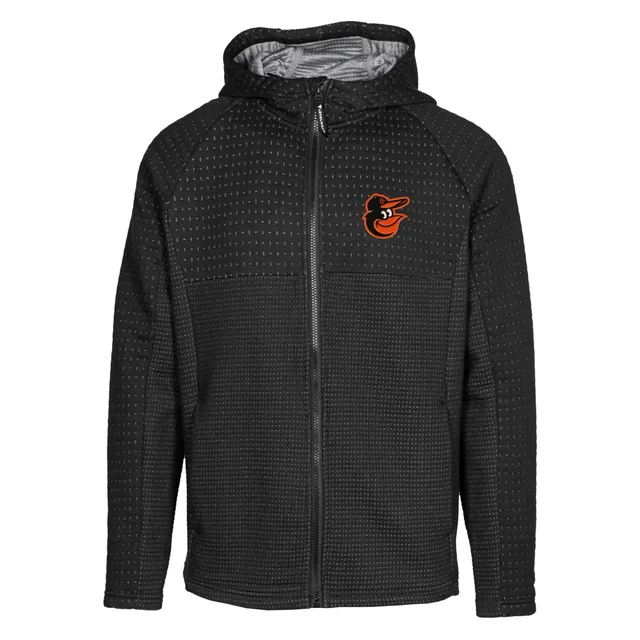 Antigua Men's Baltimore Orioles Gray Protect Jacket