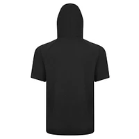 Men's Levelwear Black Baltimore Orioles Phase Vanguard Hoodie T-Shirt