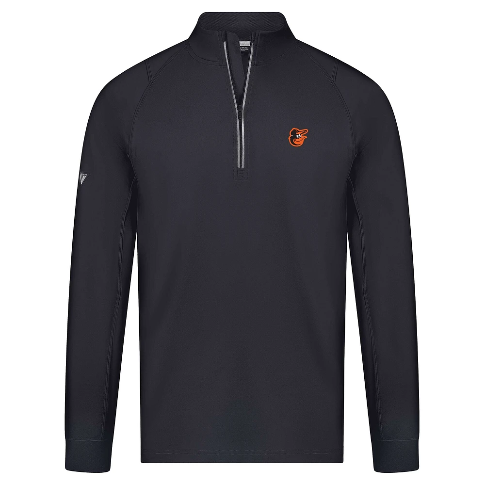 Pull-over noir à glissière quart de tour Theory Insignia 2.0 Baltimore Orioles pour homme Levelwear