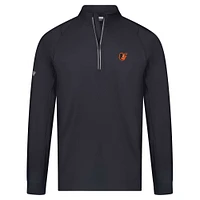 Pull-over noir à glissière quart de tour Theory Insignia 2.0 Baltimore Orioles pour homme Levelwear