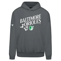 Men's Levelwear  Gray Baltimore Orioles St. Patrick's Day Pullover Hoodie