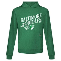 Sweat à capuche manches longues pour homme avec bottes relais de la Saint-Patrick des Baltimore Orioles Levelwear vert
