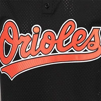 Men's Mitchell & Ness Cal Ripken Jr. Black Baltimore Orioles Cooperstown Mesh Batting Practice Jersey