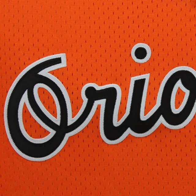 Maillot d'entraînement de frappeur en maille authentique la collection Cooperstown 1988 des Orioles Baltimore Mitchell & Ness Cal Ripken Jr Orange pour homme