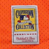 Youth Mitchell & Ness Cal Ripken Jr. Orange Baltimore Orioles Cooperstown  Collection Mesh Batting Practice Jersey