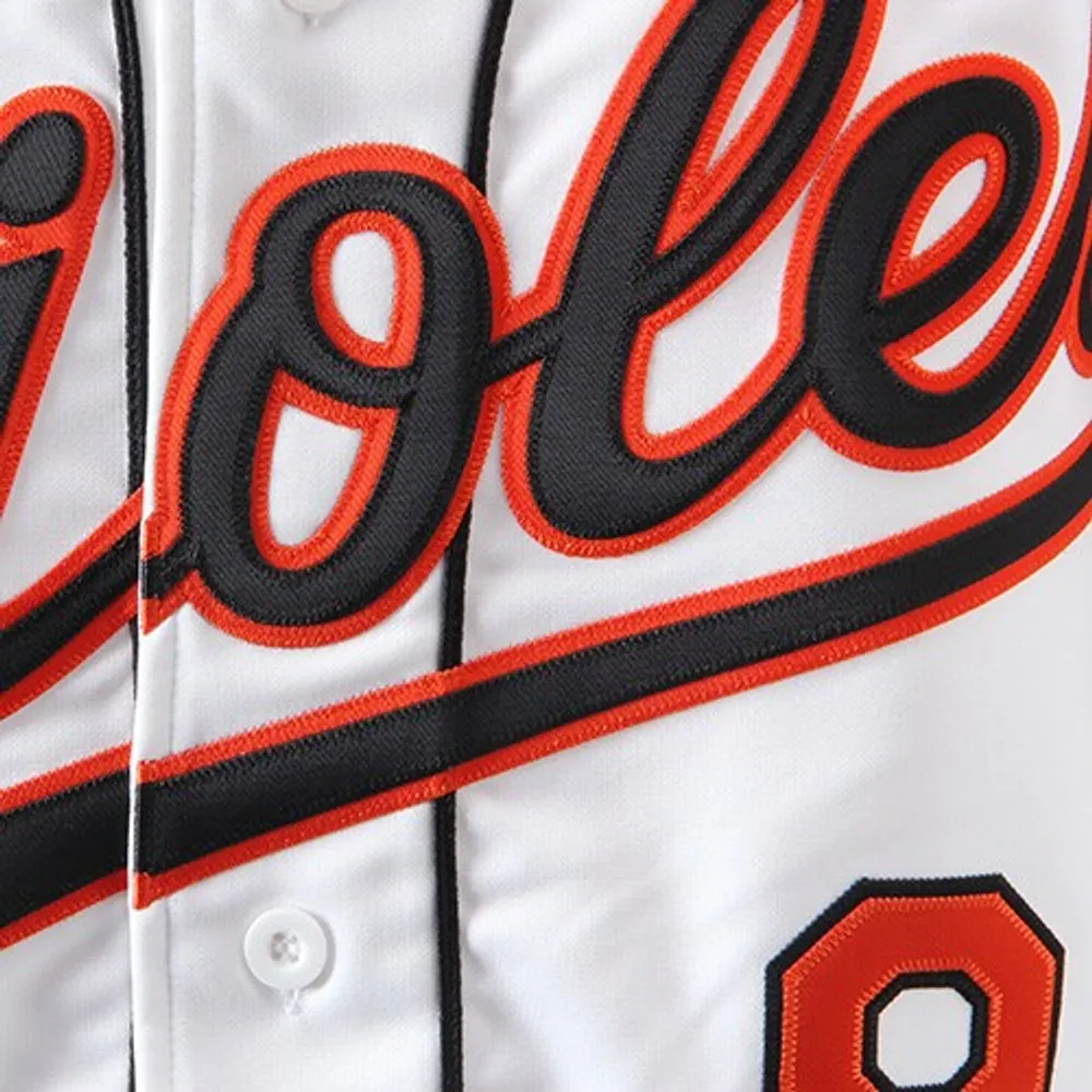 Men's Mitchell & Ness Cal Ripken White Baltimore Orioles Home Authentic Jersey