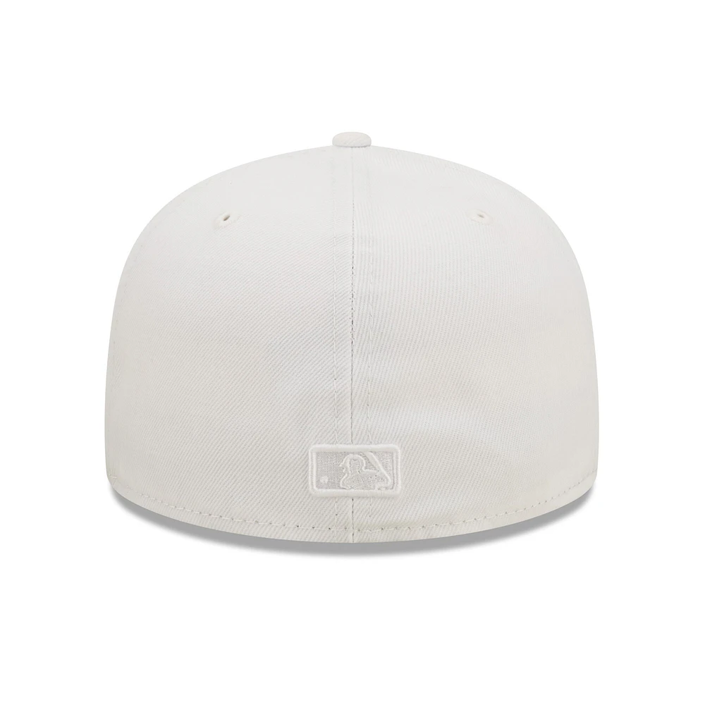Casquette ajustée 59FIFTY Baltimore Orioles New Era pour homme, blanc sur