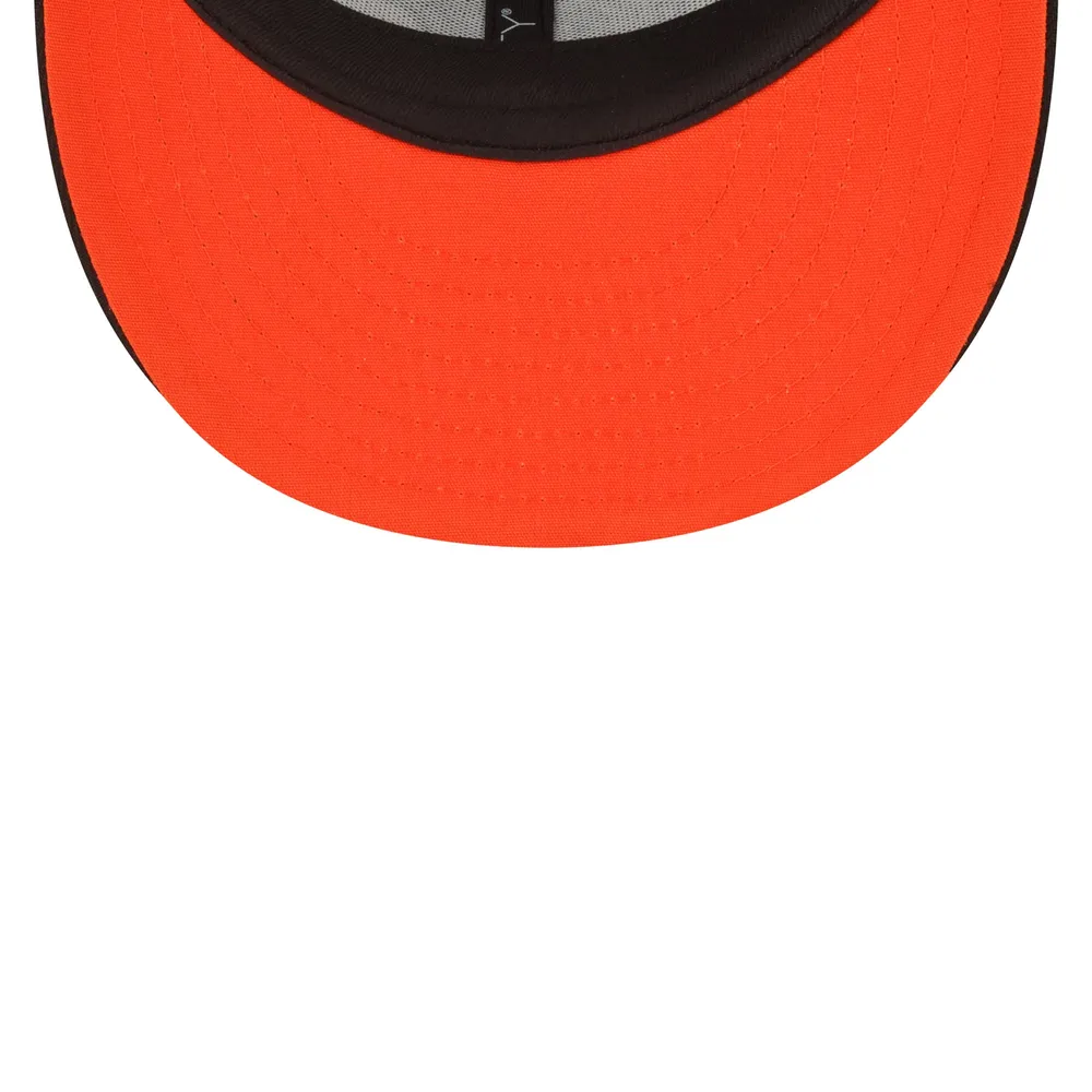 Men's New Era Baltimore Orioles Black/Orange/White On-Field 59FIFTY Fitted  Cap