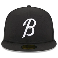 Men's New Era Black Baltimore Orioles 2023 City Connect 59FIFTY Fitted Hat