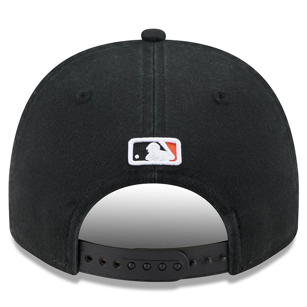 Men's New Era  Black Baltimore Orioles 2025 Jackie Robinson Day Golfer Adjustable Hat