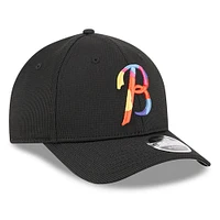 Casquette ajustable 9FORTY M-Crown City Connect pour homme, noire, Baltimore Orioles, New Era