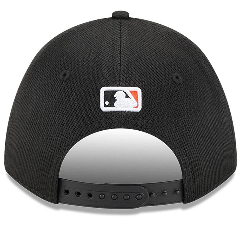 Casquette ajustable 9FORTY M-Crown City Connect pour homme, noire, Baltimore Orioles, New Era