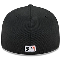 Men's New Era Black Baltimore Orioles City Connect Batting Practice Low Profile 59FIFTY Fitted Hat