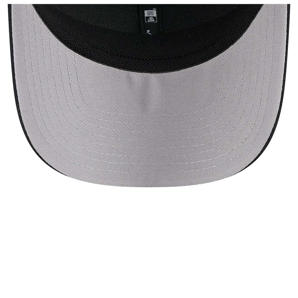 Men's New Era Black Baltimore Orioles Flag 9SEVENTY Stretch-Snap Hat