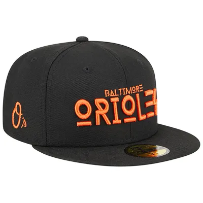 Baltimore Orioles Fanatics Branded Team Core Fitted Hat - Orange