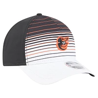 Men's New Era  Black Baltimore Orioles Gradient 9FORTY M-Crown Adjustable Hat