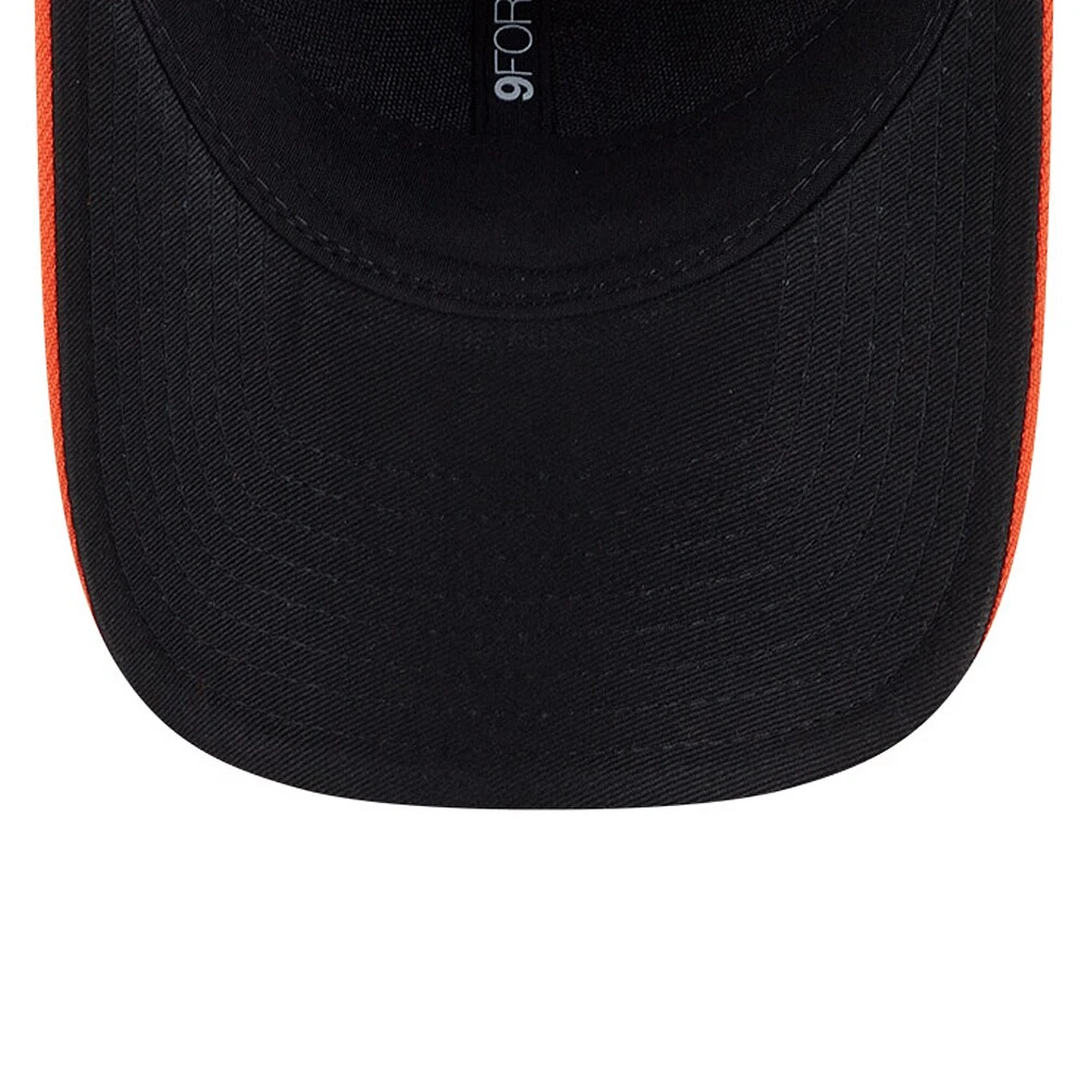 Casquette ajustable New Era noire Baltimore Orioles Player Replica 9FORTY pour homme