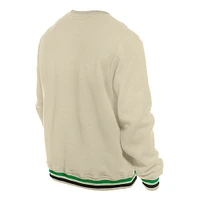 Men's New Era  Cream Baltimore Orioles St. Patrick's Day Twill Pullover Sweatshirt