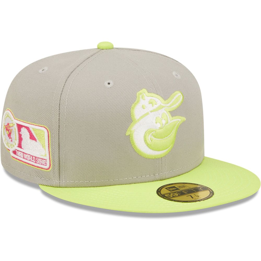 Baltimore Orioles New Era Logo 59FIFTY Fitted Hat - Green