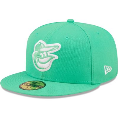 Men's New Era Green Baltimore Orioles Logo 59FIFTY Fitted Hat