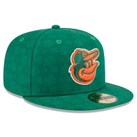 Men's New Era Kelly Green Baltimore Orioles St. Patrick's Day 59FIFTY Fitted Hat