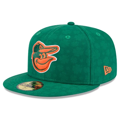 Men's New Era Kelly Green Baltimore Orioles St. Patrick's Day 59FIFTY Fitted Hat
