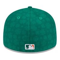 Casquette ajustée 59FIFTY à profil bas pour homme Baltimore Orioles de New Era, vert Kelly