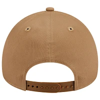 Men's New Era Khaki Baltimore Orioles A-Frame 9FORTY Adjustable Hat