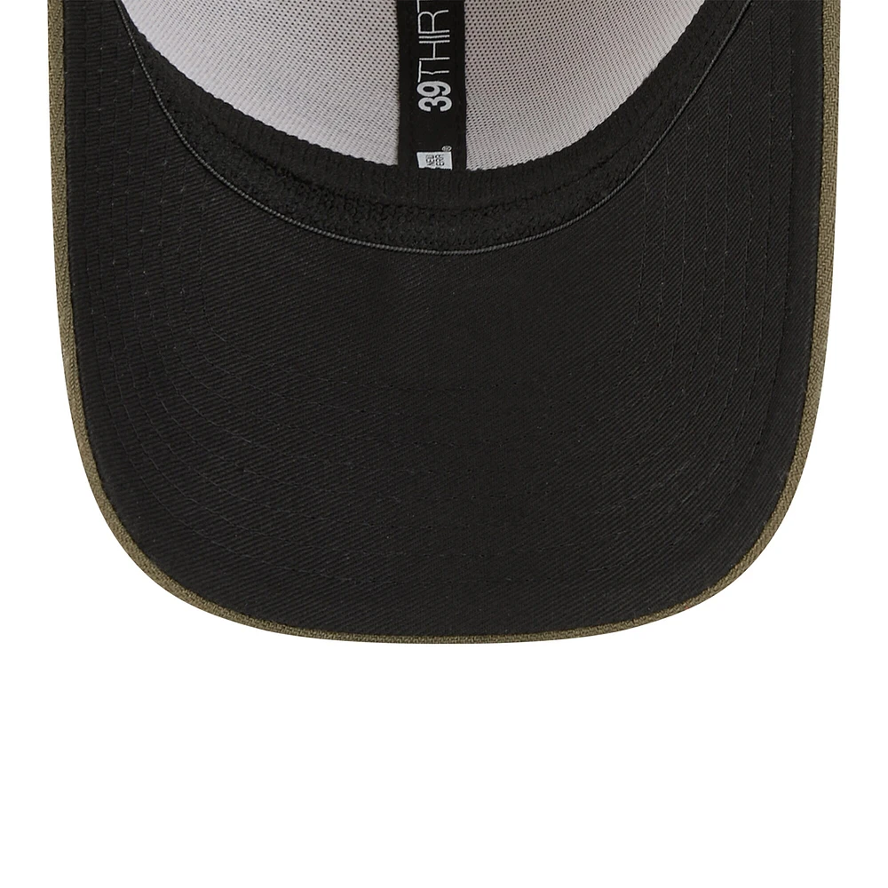 Casquette 39THIRTY Flex pour homme, beige clair/olive, Baltimore Orioles 2025, Armed Forces Day