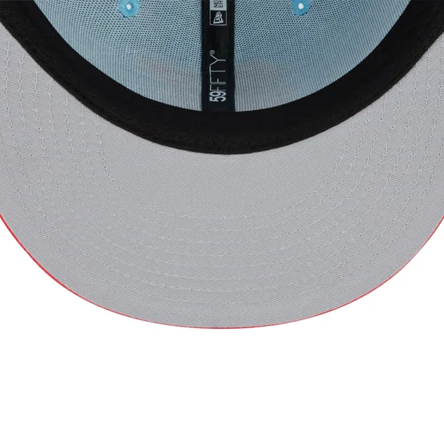 Men's New Era Light Blue/Red St. Louis Cardinals Spring Color Two-Tone 59FIFTY Fitted Hat