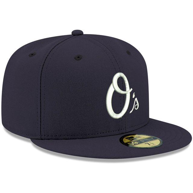 Casquette ajustée 59FIFTY bleu marine avec logo Baltimore Orioles pour homme New Era