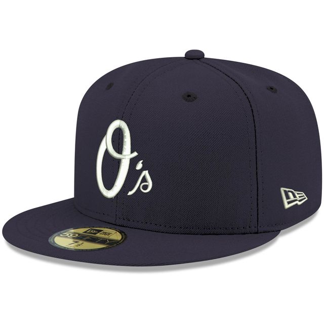Casquette ajustée 59FIFTY bleu marine avec logo Baltimore Orioles pour homme New Era