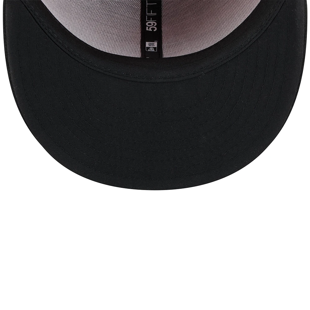 Casquette ajustée 59FIFTY Orange/Noir Baltimore Orioles 2025 pour homme New Era