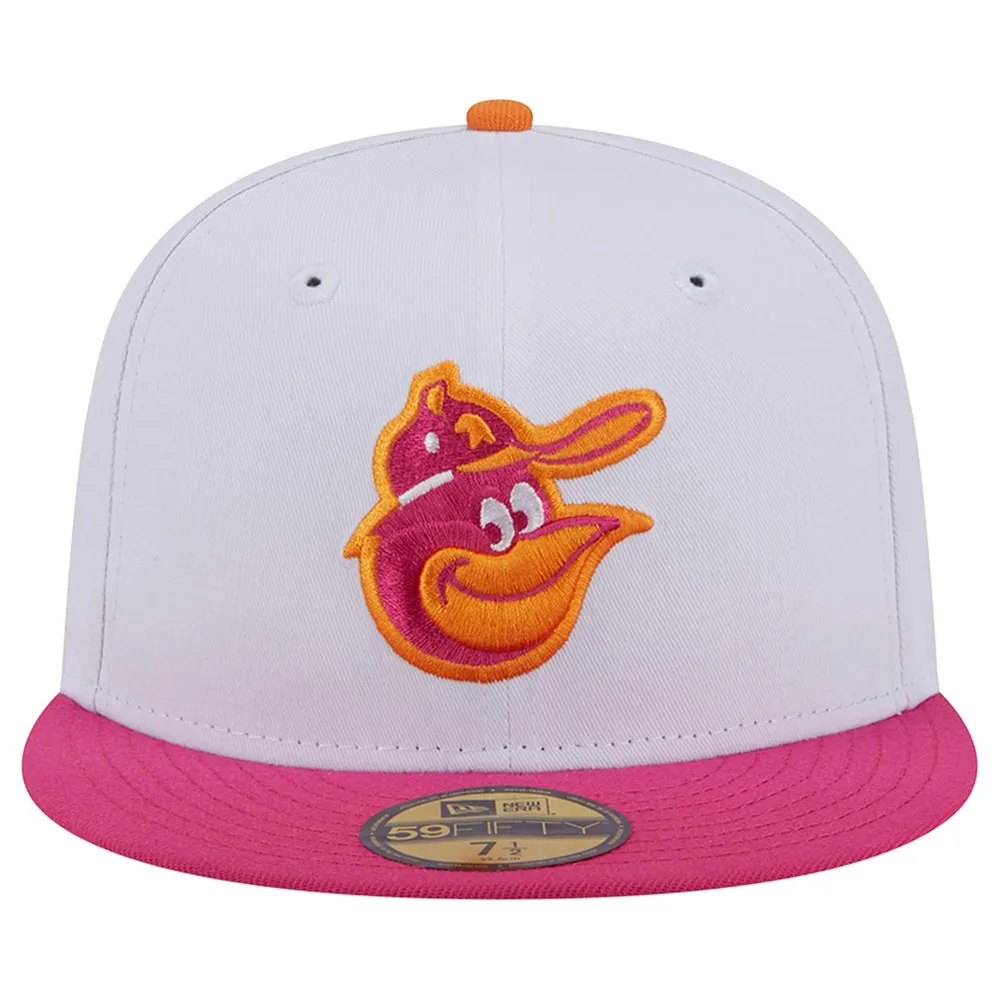 Baltimore Orioles Fanatics Branded Team Core Fitted Hat - Orange