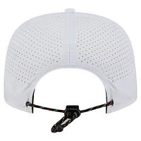 Men's New Era White Baltimore Orioles Perforated Golfer Snapback Hat