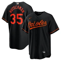 Men's Nike Adley Rutschman Black Baltimore Orioles Alternate Replica Player Jersey